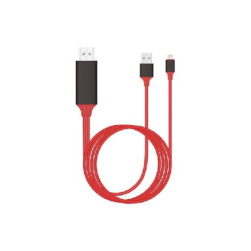 3-in-1 USB Lighting to HDMI 1080p Cable Adapter TV