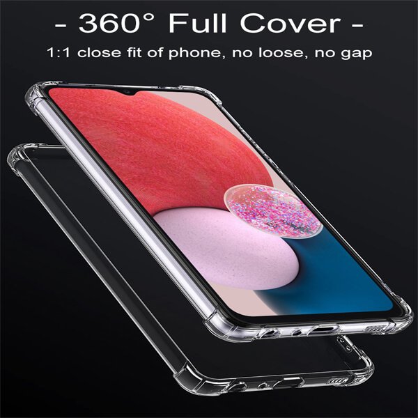 Samsung Galaxy A13 Clear Case Shockproof Air Cushion