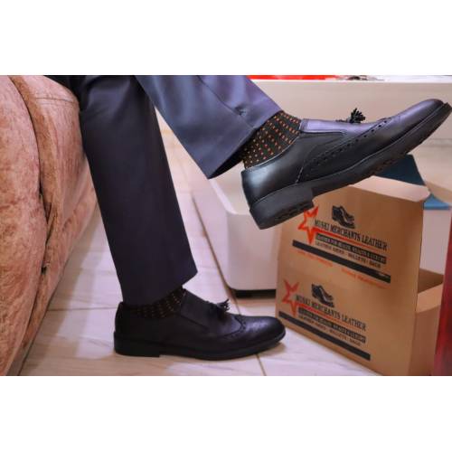 Tassel Muski official and casual leather shoe Size 40-45