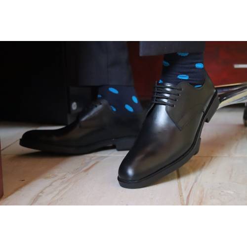 Laced Muski official Men's leather shoe Size 39-45