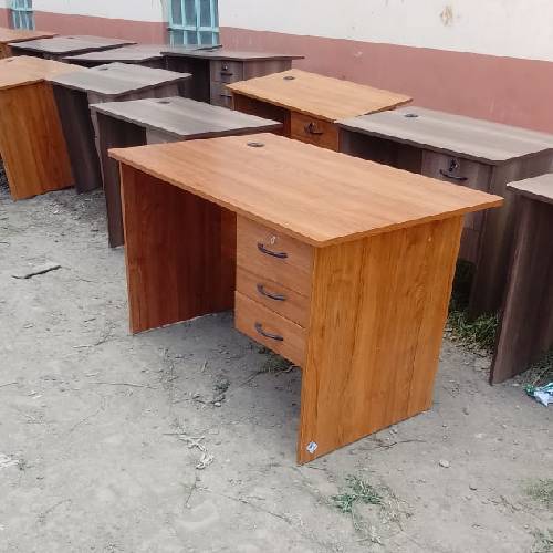 1-meter wooden Office desk - length 1m