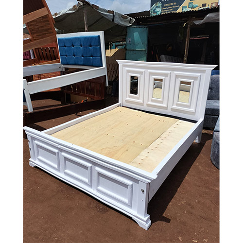 6x6 Quality White Bed - A Blend of Timeless Elegance and Durability
