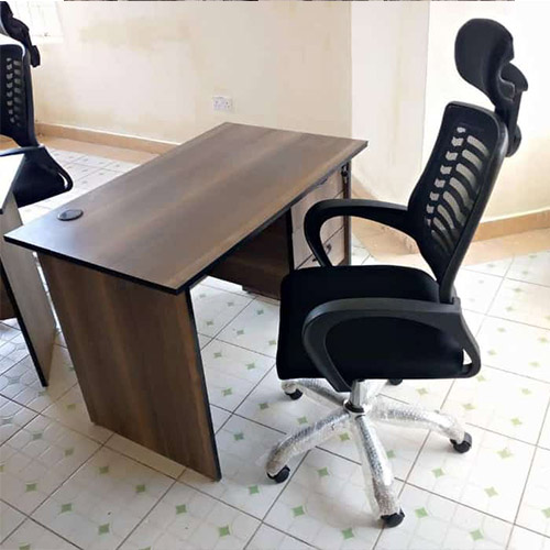 Desk and Office headrest chair