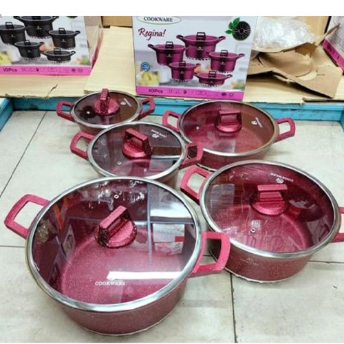 TC Granite Regina Cookware 10pc
