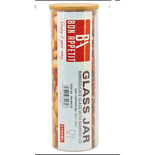 Bon Appetit Glass Storage Jar - Store and Showcase Your Culinary Delig