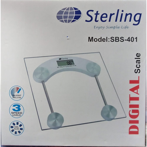 Sterling Digital Bathroom Scale - Precision and Style for Your Health