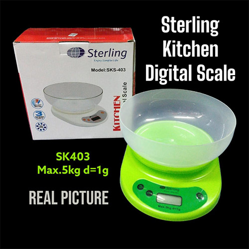 SKS403 Sterling Digital Kitchen Scale - Precision Cooking at Your Fin