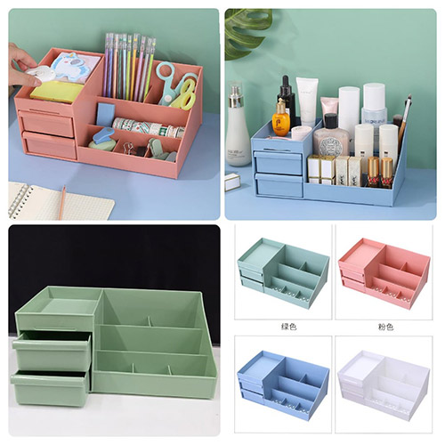 Plastic Makeup Organizer - Simplify Your Beauty Routine with Style