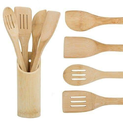 Bamboo Kitchen Tools 5 Pcs set