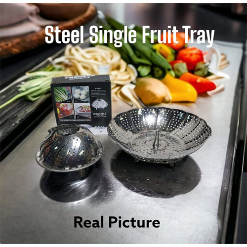 Multipurpose Stainless Steel Steamer Insert with Drainer