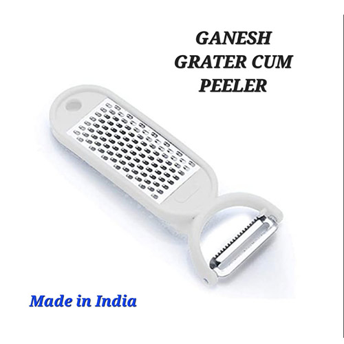 Ganesh Grater Cum Peeler 2 in1