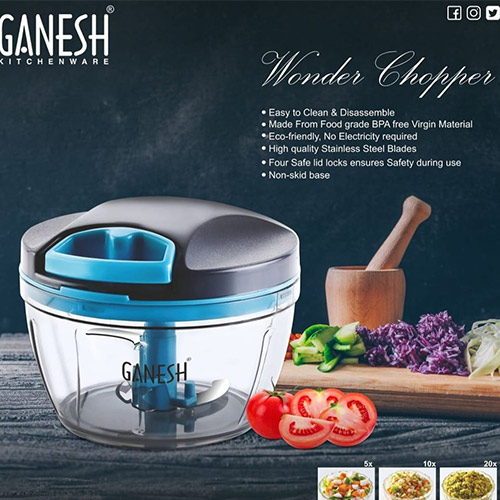 Ganesh Wonder Chopper PRICE Ideal for Onions - vegetables- dry fruits-