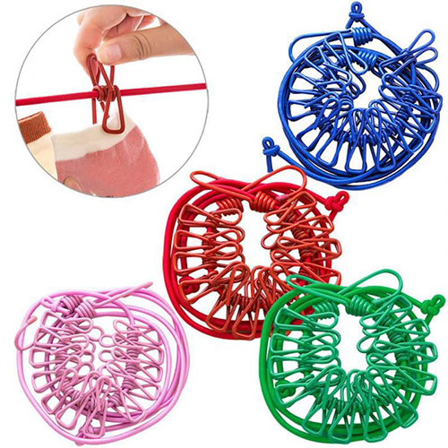 Stretching Cloth Line 12 Pegs 1.8-3.4cm