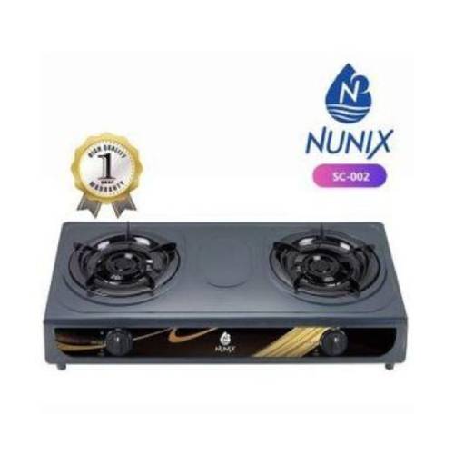 Nunix High Quality 2 Burner Gas Cooker
