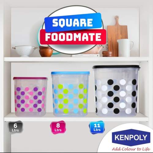 Kenpoly FoodMate Square No.8 - 11Ltrs