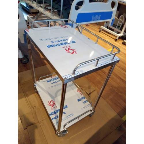 Stainless Steel Trolley with 2 Shelves