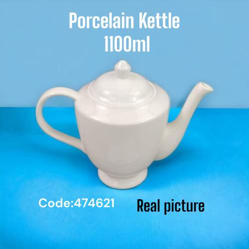 Porcelain Kettle with Stand 1100ml