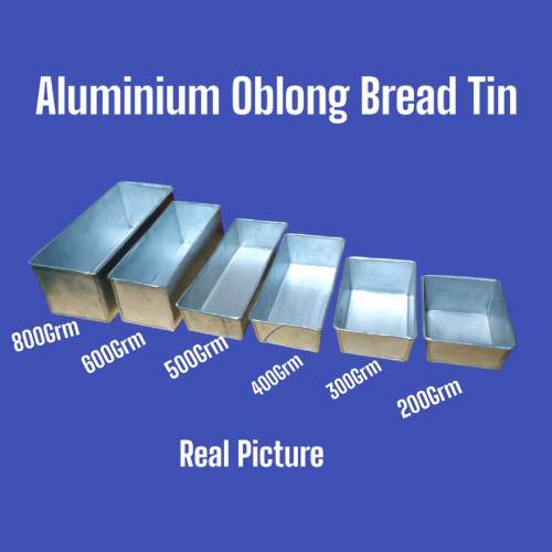 Aluminium Oblong Bread Tin 200Grm