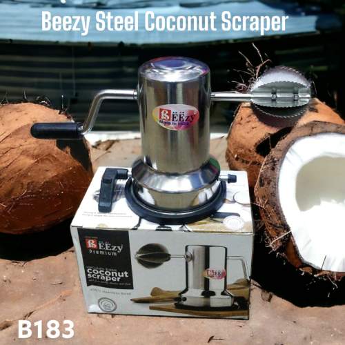 Stainless Steel Coconut Scraper - Premium Quality