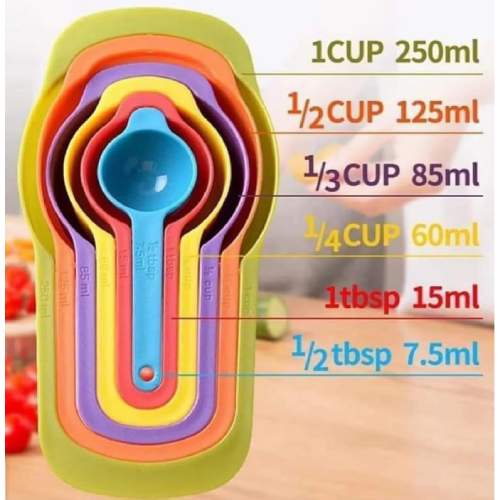 Measuring Cups set of 6Pcs