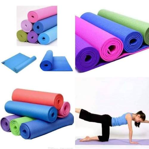 Yoga exercise polyester cotton mat