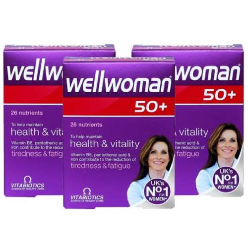 Wellwoman 50 plus by Vitabiotics -  vitamin and mineral formula