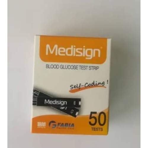 Medisign Blood Glucose Test Strips