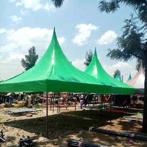 Large 100 Seater Event Tent – PVC Waterproof, Green, 30ft × 15ft
