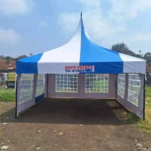 50 Seater High Peak Event Tent – PVC Structure, 15ft × 15ft