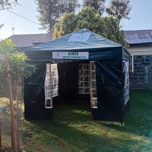 3m × 3m Pop-Up Event Gazebo – Commercial PVC Canopy