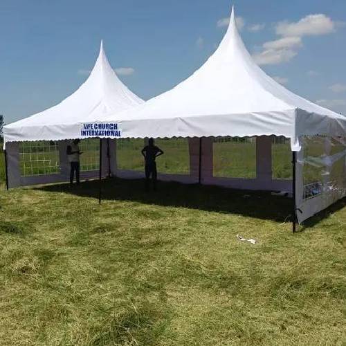 200 Seater Church Tent – Strong PVC High Peak Design