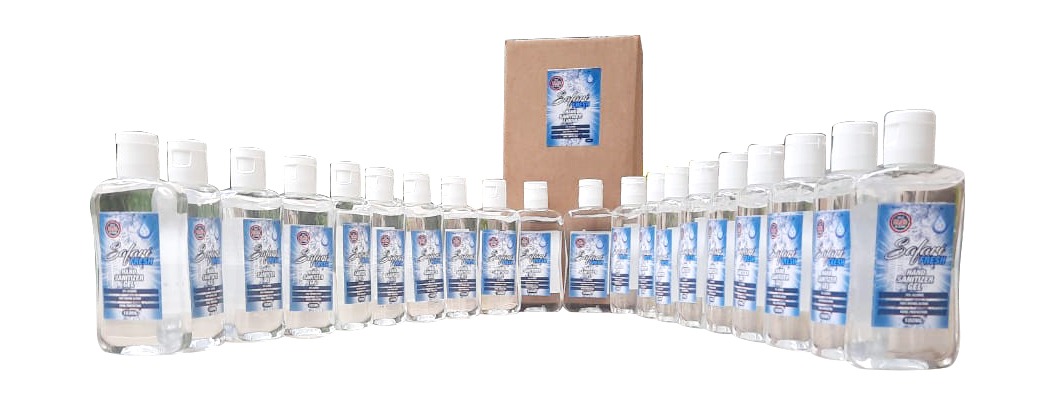 20pcs 70% Alcohol Hand sanitizer Gel 100ml (with flip cap)