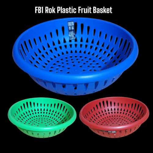 Rok Plastic Fruit Basket 30cm 3 Pieces