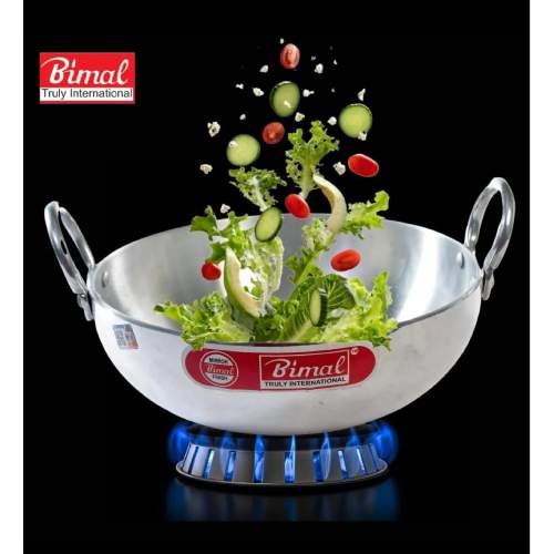Bimal Aluminum Kadai 2.5Ltrs - 245mm