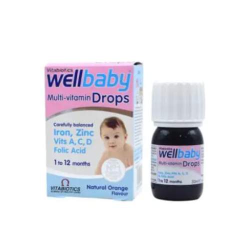 Vitabiotics Wellbaby Multi vitamin Drops