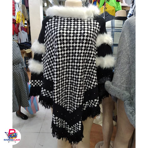 fashion Poncho for ladies, cool winter, women