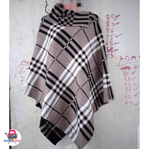 Poncho for women, ideal for all seasons, cool winter, cold weather