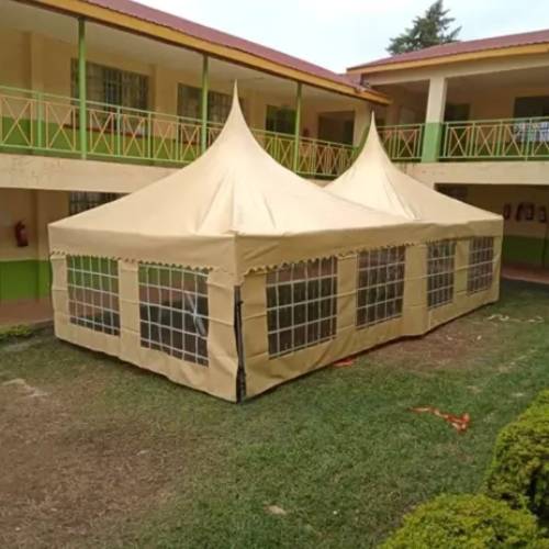 100 Seater Social Event Tent – Heavy Duty PVC Canopy, 30ft × 15ft
