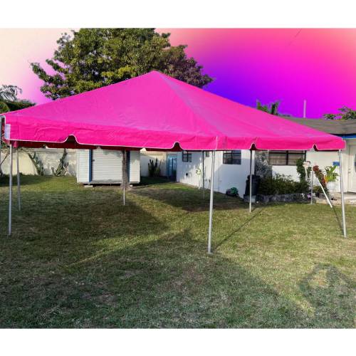 Pop Up 150 Seater  Pink Tent