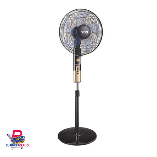 Floor Standing Fan - Black Von VSNJ6621K 16
