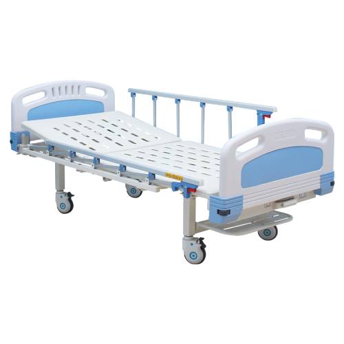 Single Crank Hospital Bed with Manual Adjustment