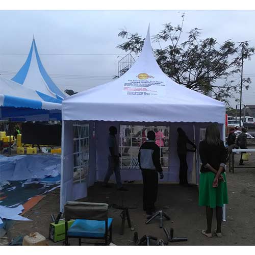 5x5 White High Peak Gazebo Price Kenya