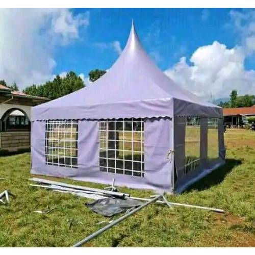 Grey High Peak Tent for 50 Guests Kenya
