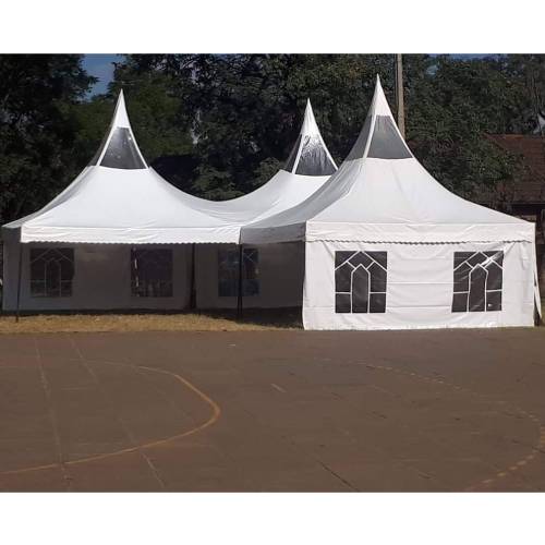 150-seater high peak tent for multi-day conference