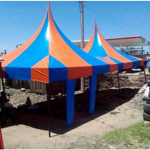 High peak tent with fire pit for 150 for winter gathering