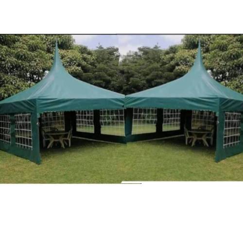 High peak tent for disaster relief - 150 person capacity