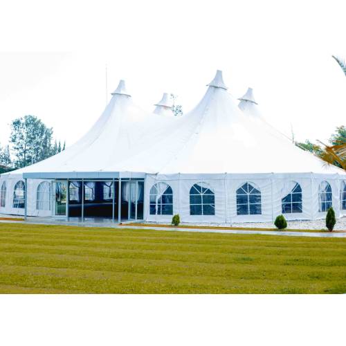 Durable church tent for temporary worship spaces
