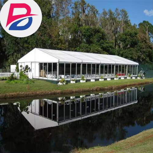 Spacious party tent for large gatherings
