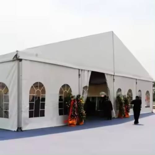Heavy duty party tents for commercial use