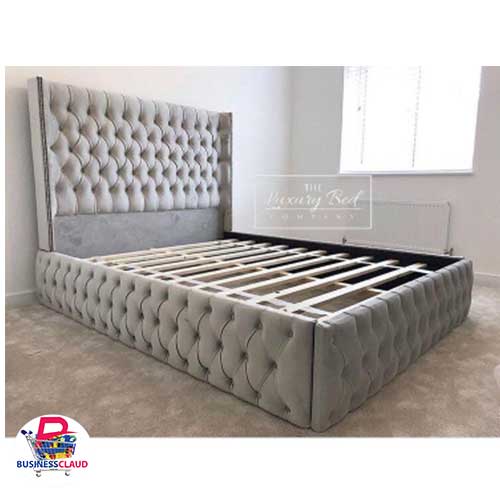 5 by 6 bed made of mahogany furniture wood